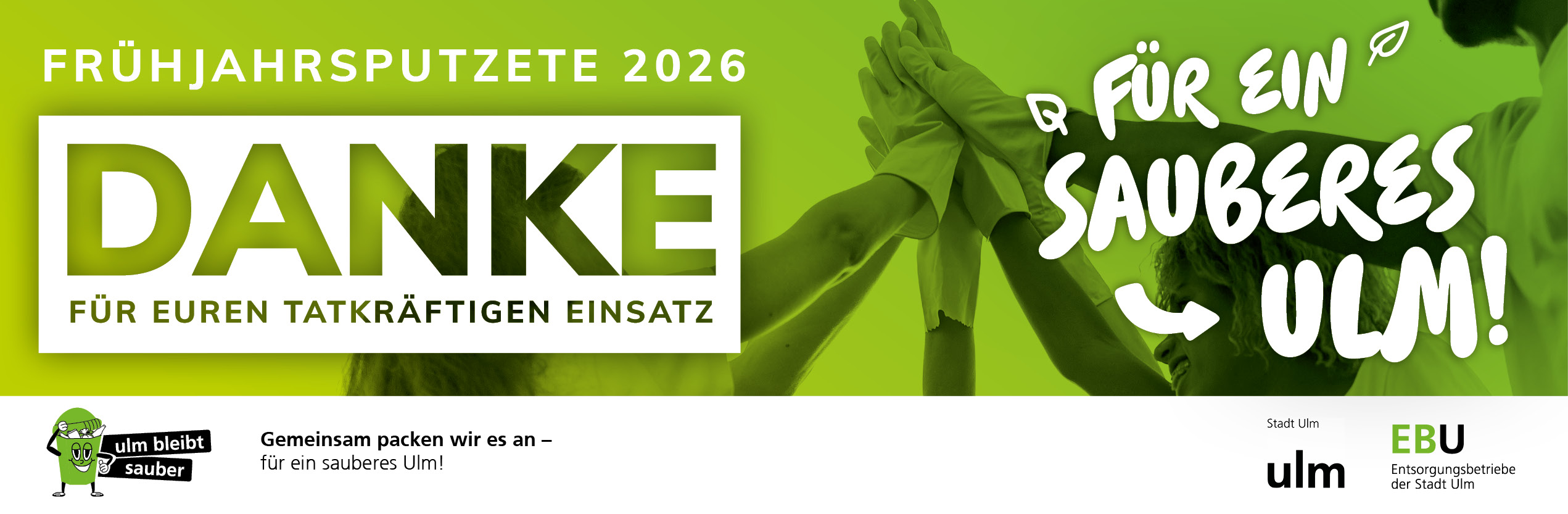 Danke - Frühjahrsputzete 2026